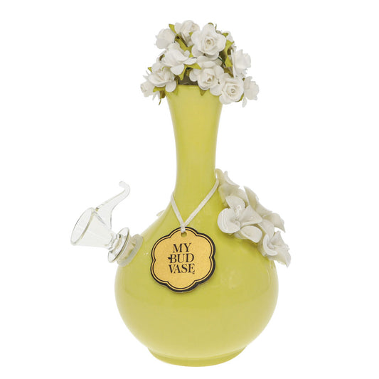 As the saying goes, you get by with a little help from your friends, and you get high with a little help from your friends. This perfectly-shaped porcelain vase comes in pink/Rachel, white/Monica, or yellow/Phoebe with relief flowers - a delight to look at and hold. The white rosebuds add an airy touch of beauty while also functioning as your flower poker to clear your fancy cone bowl. Girlfriends will highlight any roomâ€™s decor. The right My Bud VaseÂ® gift to share with your closest friends.